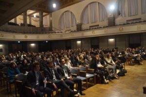 Just before panel discussion